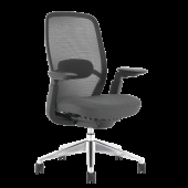 Ергономичен стол HORGEN - черен