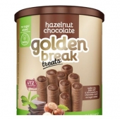 Пури с шоколад, лешников крем и стевия, Golden Break, 135гр