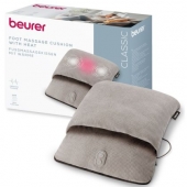 Масажор Beurer FM 28 Compact foot massager 2 in 1: Vibration massager and foot warmer; 3 programs; Operation via USB-C cable; up to size 43; auto switch-off after 20 min