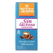 Млечен шоколад, без лактоза, Trapa, 90гр