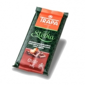 Шоколад, млечен с лешник и стевия, Trapa, 75гр