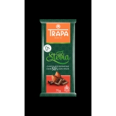Шоколад, млечен с лешник и стевия, Trapa, 75гр