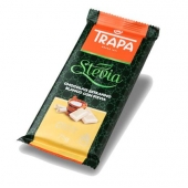 Шоколад, бял със стевия, Trapa, 75гр