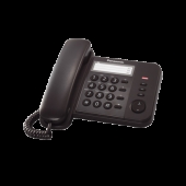 Стационарен телефон Panasonic KX-TS520 - черен