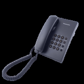 Стационарен телефон Panasonic KX-TS500 - черен