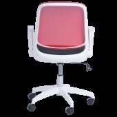 Работен стол Carmen 7033 - червено - черен