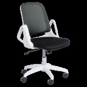 Работен стол Carmen 7033 - сиво - черен