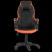 Геймърски стол Carmen 7511 - черно-оранжев