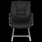 Посетителски стол Carmen 6540 - черен LUX