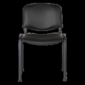 Посетителски стол Carmen 1131 LUX - черен