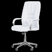 Президентски офис стол Carmen 6500-1 - бял