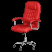 Президентски офис стол Carmen 6181 - червен