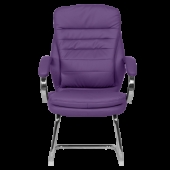 Посетителски стол Carmen 6154 - лилав