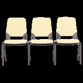 Посетителски стол LIMBER - светло жълт