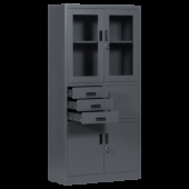 Метален шкаф Carmen CR-1240 E SAND - графит
