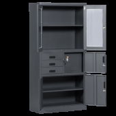 Метален шкаф Carmen CR-1240 E SAND - графит