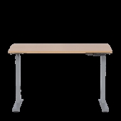 Ергономично бюро с регулиране на височината Carmen CR-119 - бук-сив