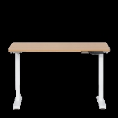 Ергономично бюро с регулиране на височината Carmen CR-119 - бук-бял