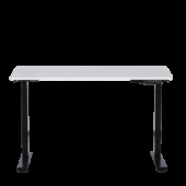 Ергономично бюро с регулиране на височината Carmen CR-119 - бял-черен