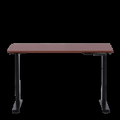 Ергономично бюро с регулиране на височината Carmen CR-119 - махагон-черен