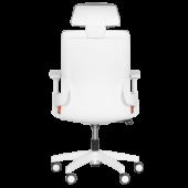 Президентски офис стол Carmen 7546 - оранжев - сив