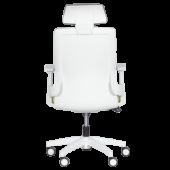 Президентски офис стол Carmen 7546 - зелен-сив