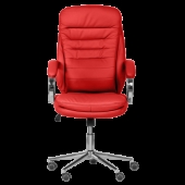 Президентски офис стол Carmen 6113-1 - червен