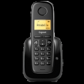 Безжичен DECT телефон Gigaset A280 - черен