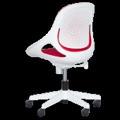 Работен стол Carmen 6219 - червен