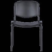 Посетителски стол Carmen 1136 H - черен