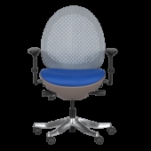 Работен офис стол OVE - кралско син