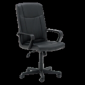 Президентски офис стол Carmen 6684 - черен