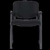 Посетителски стол Carmen 1137 LUX - черен