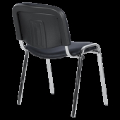 Посетителски стол Carmen 1135-1 LUX - черен N