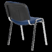 Посетителски стол Carmen 1135-1 LUX - тъмносин N