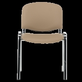 Посетителски стол Carmen 1135-1 LUX - бежов N