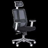 Президентски офис стол LORA - черен