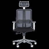 Президентски офис стол LORA - черен