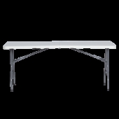 Сгъваемa кетъринг маса Carmen 9937 - бяла