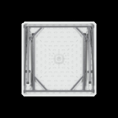 Сгъваемa кетъринг маса Carmen 9944 - бяла