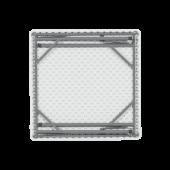 Сгъваемa кетъринг маса Carmen 9947 - бяла