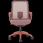 Работен офис стол Carmen 7061 - червен