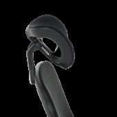 Президентски офис стол Carmen 7585 - черен