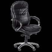 Президентски офис стол Carmen 6114 - черен