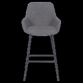 Бар стол MERTON - тъмносив CM