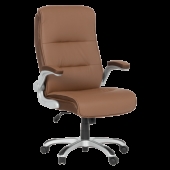 Президентски офис стол Carmen 6106 - кафяв