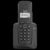 Безжичен DECT телефон Gigaset A116 - черен