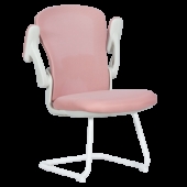 Посетителски стол Carmen 7690 - розов