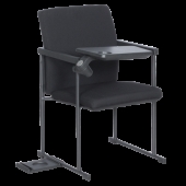 Посетителски стол Carmen 1701 - черен