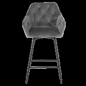 Бар стол LAZIO - сив